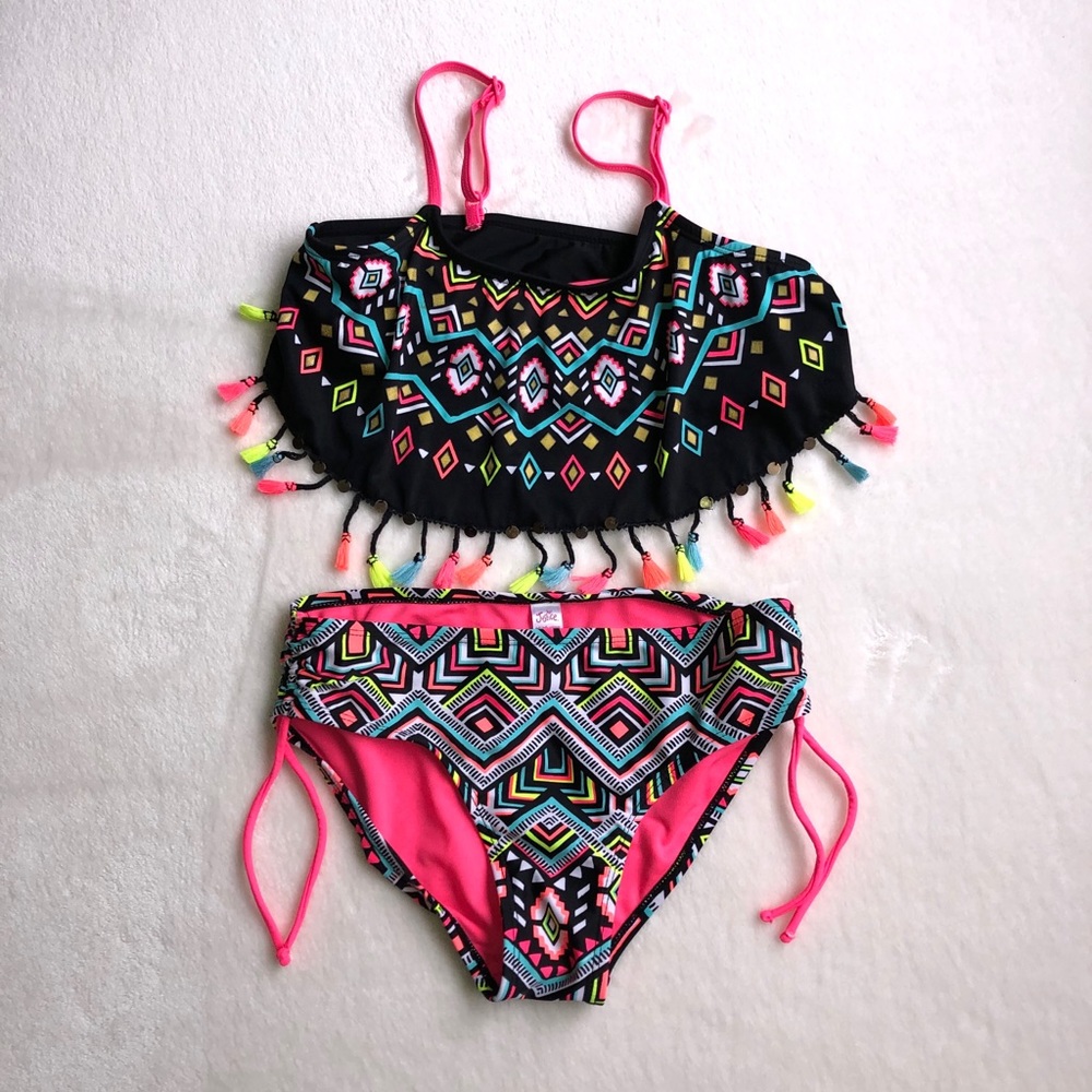 Kid’s Justice Neon Bikini